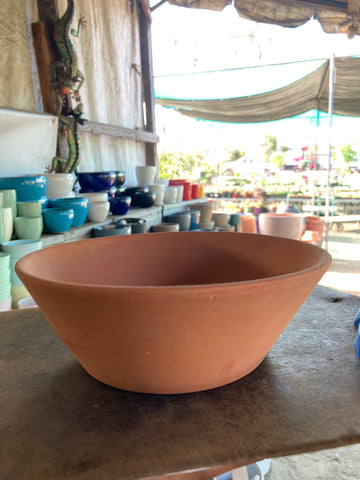 Terra Cotta Flared Bowl